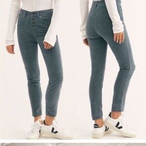 We The Free Charcoal Ankle Jeans